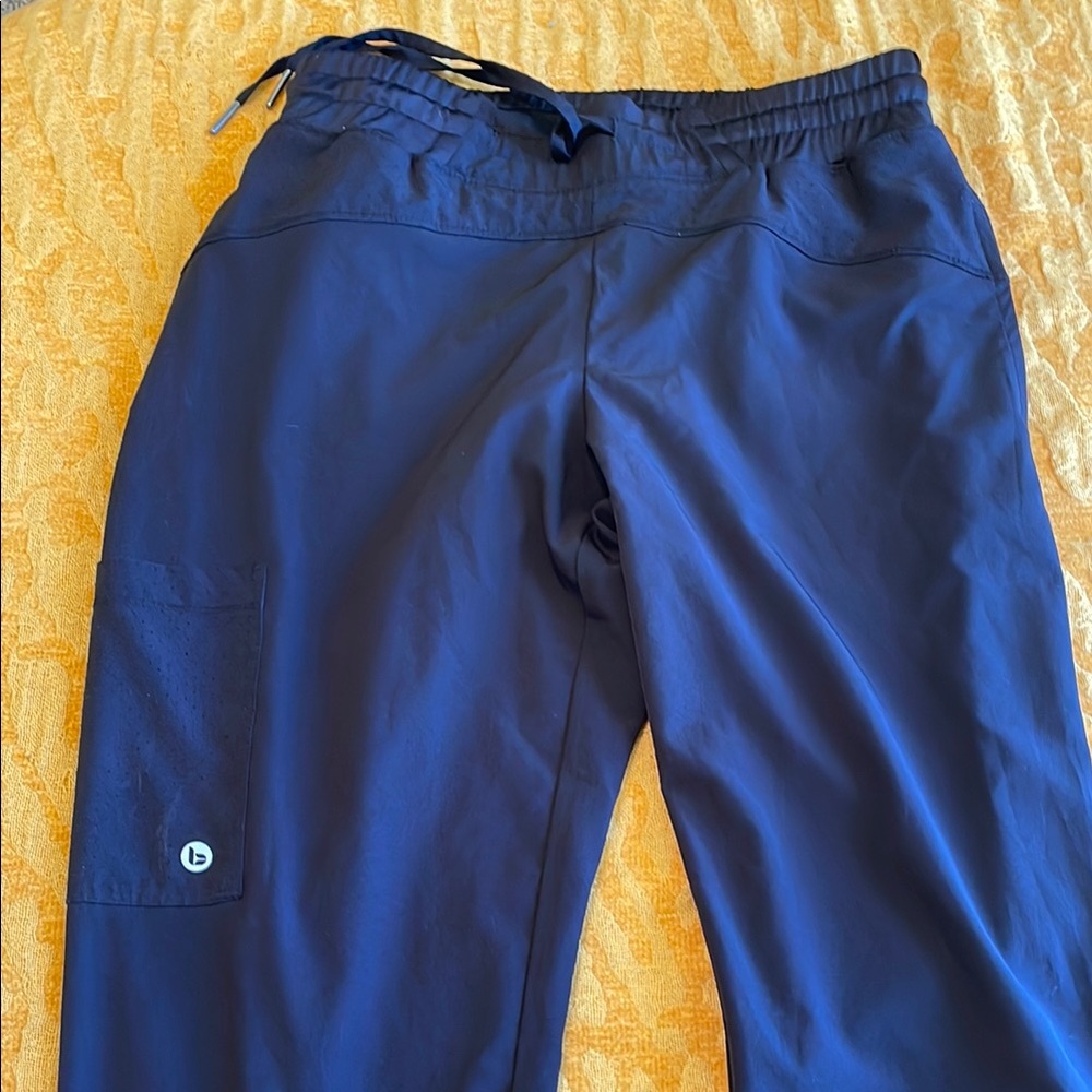 Barco Uniforms Black Joggers with Drawstring Waistband